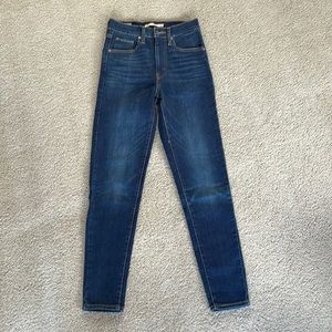 Levi’s Mile High Super Skinny Jeans, Size 25